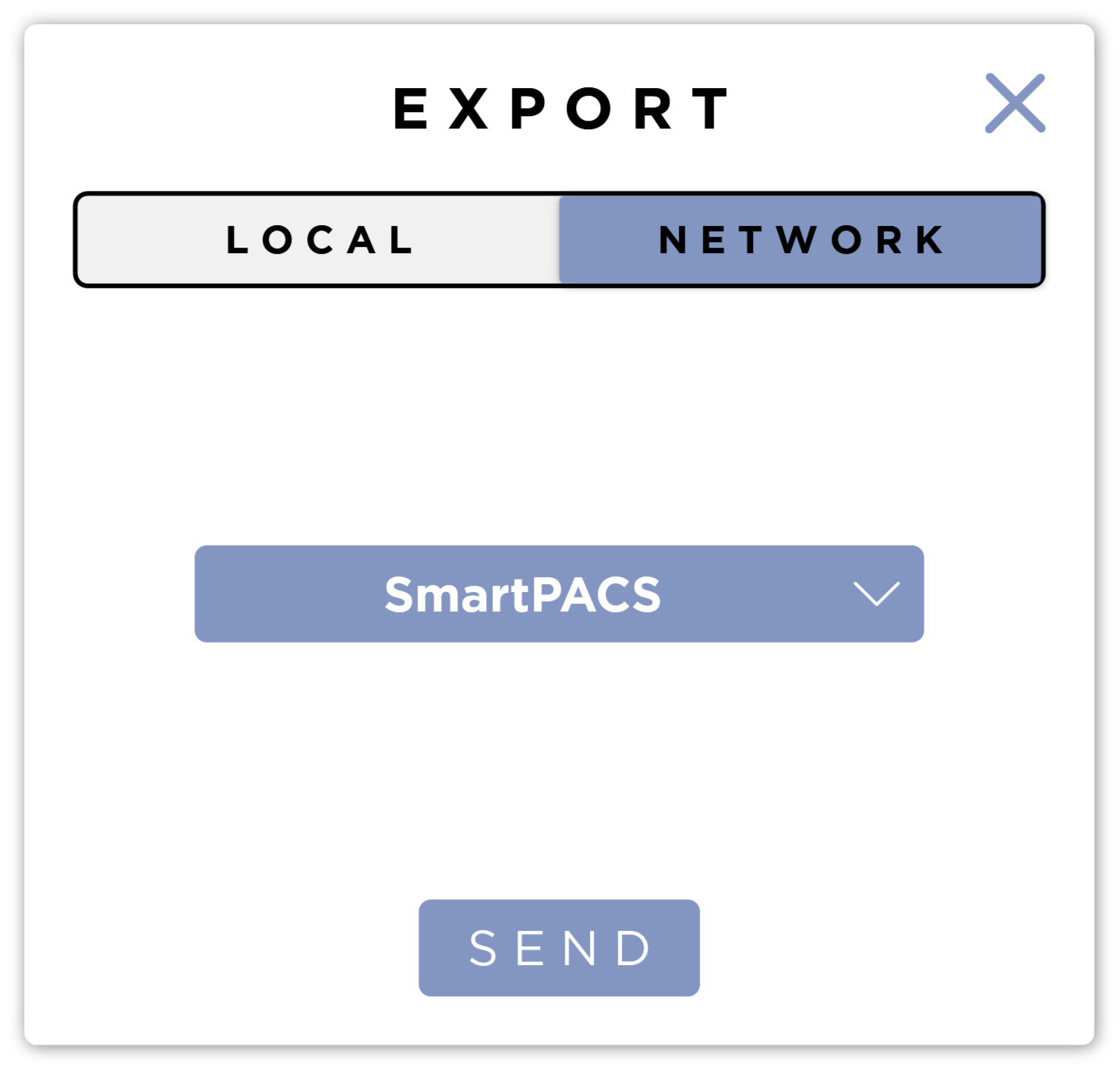 Export Form - Network