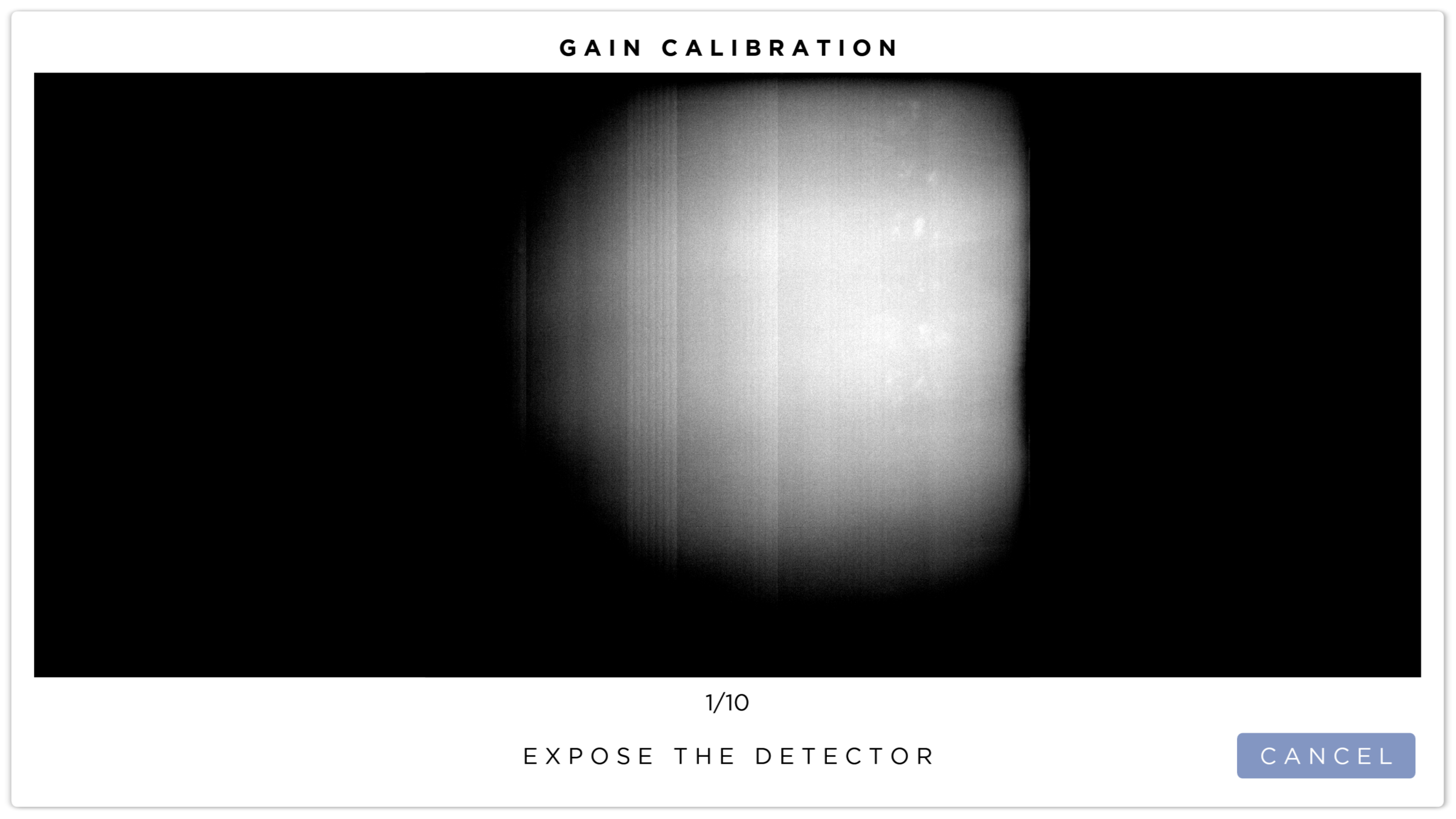 Calibration Gain Image Result