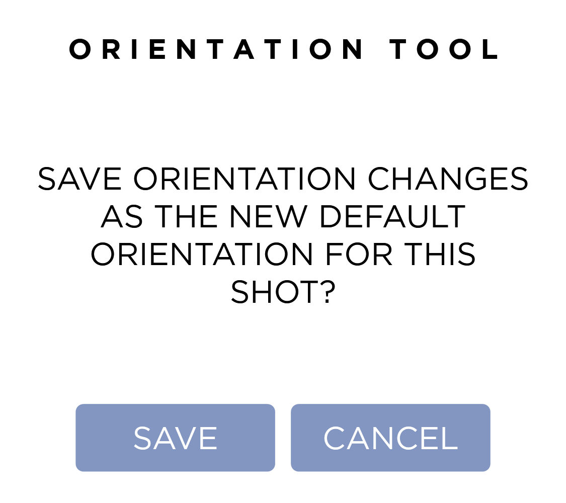 Orientation Tool