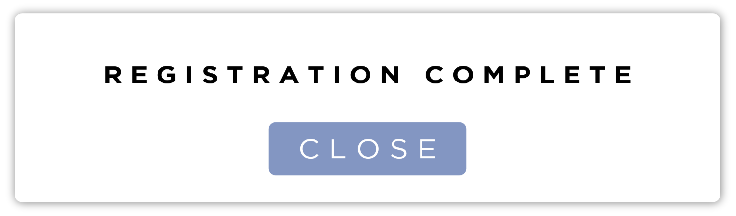 Registration Complete