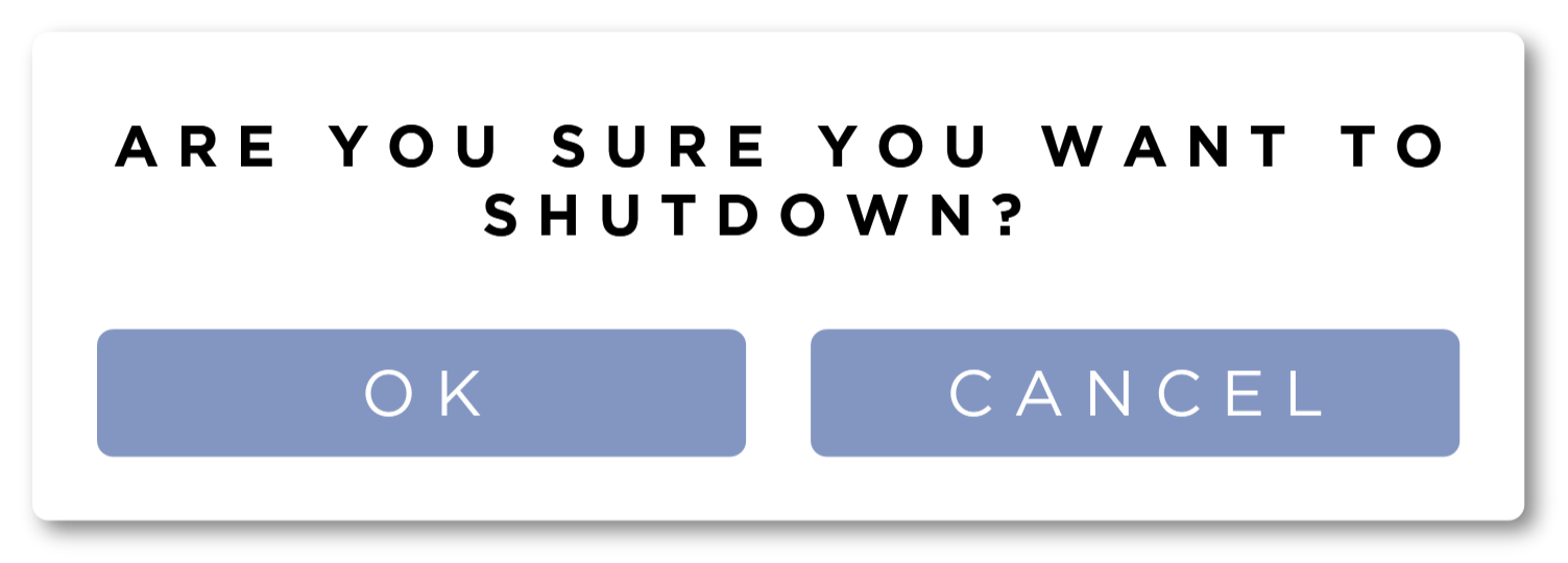 Shutdown