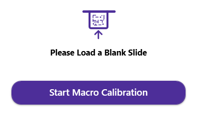 Start Macro Calibration