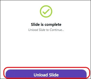 Unload Slide