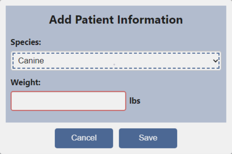Create Emergency Patient