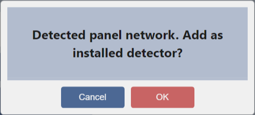Connect Panel Prompt