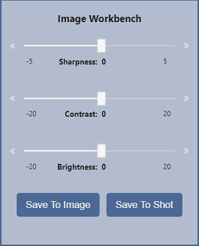 Image Tuning Workbench