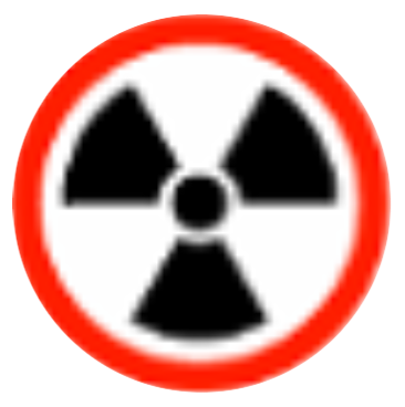 Red Radiation Symbol