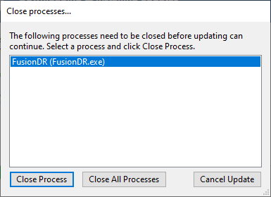 Update Window