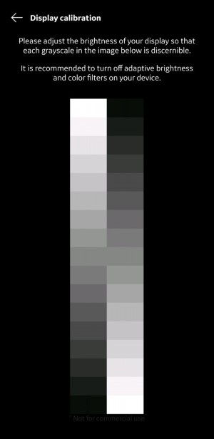 Display calibration