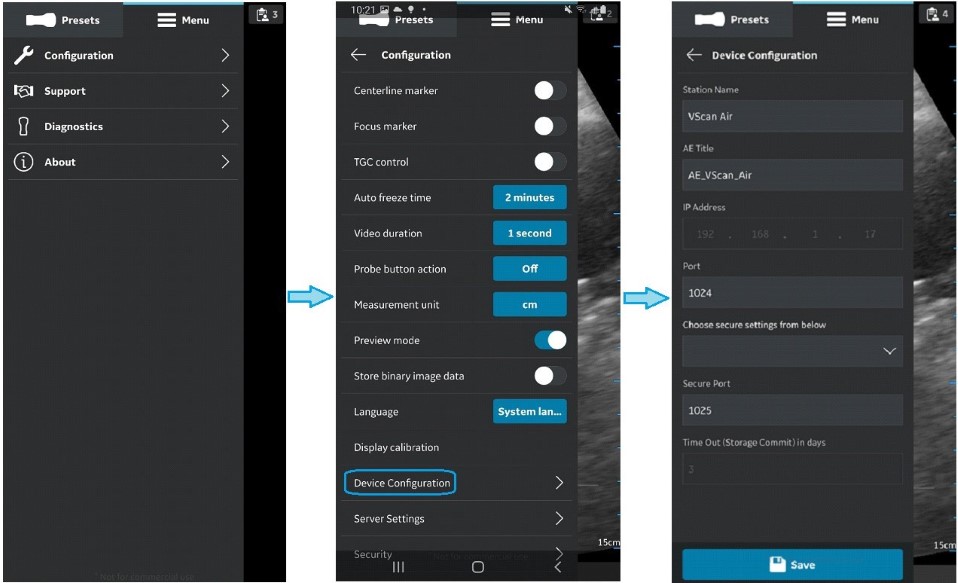Device configuration