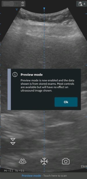Preview Mode pop-up