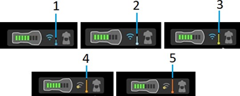 Thermal indicator levels