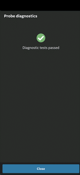 Diagnostics Passed