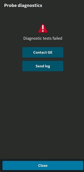 Diagnostics Failed