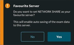 Network Shared Folder as Favorite